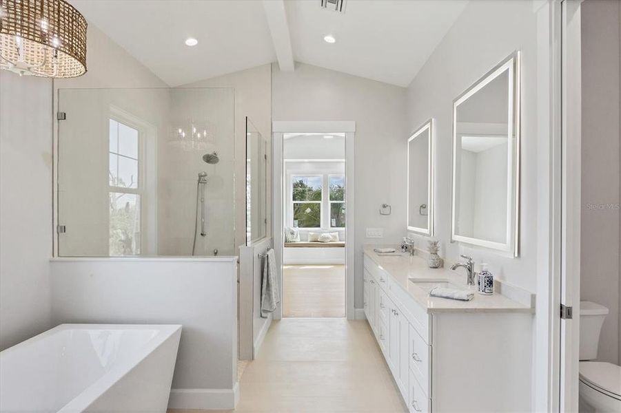 Furnished interior view inside a new home in , Englewood (Image 5).
