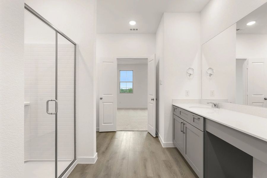 Primary Bathroom featuring the Milan Collection
