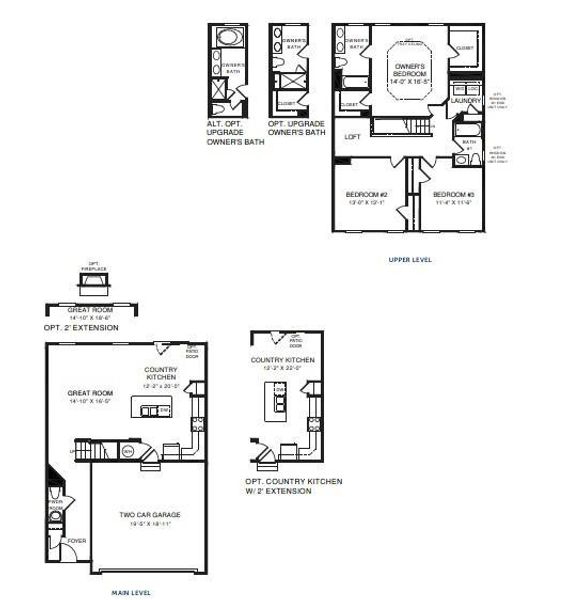 Rosecliff floorplan