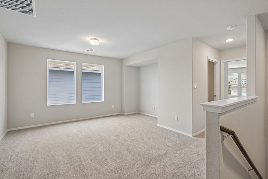 Spacious, unfurnished interior of a new home in Edgebrooke, Pflugerville (Image 17). Spacious, unfurnished interior of a new home in Edgebrooke, Pflugerville (Image 17).