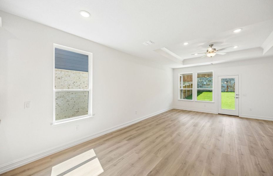 Spacious, unfurnished interior of a new home in Pinnacle at Legacy Hills, Celina (Image 21). Spacious, unfurnished interior of a new home in Pinnacle at Legacy Hills, Celina (Image 21).
