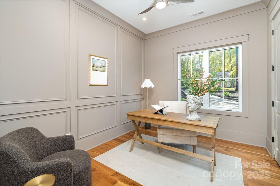 Furnished interior view inside a new home in , Charlotte (Image 10).