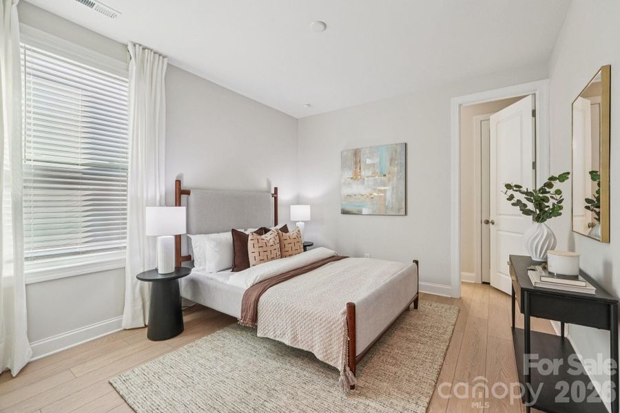 Furnished interior view inside a new home in , Charlotte (Image 31).