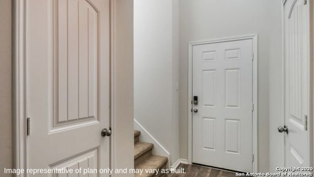 Furnished interior view inside a new home in Valley Ranch, San Antonio (Image 6).