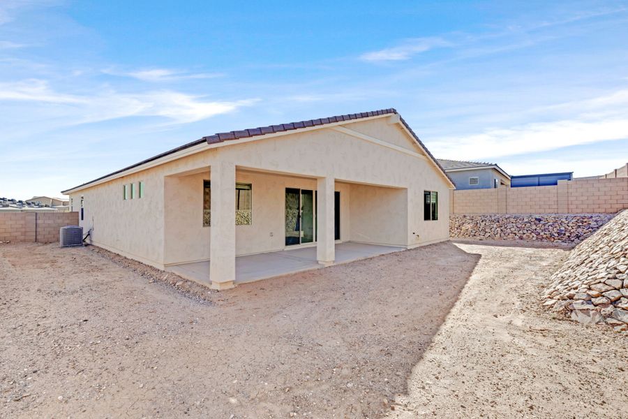Exterior details and patio area of a home in Cantabria at Rincon Knolls, Vail (Image 2).