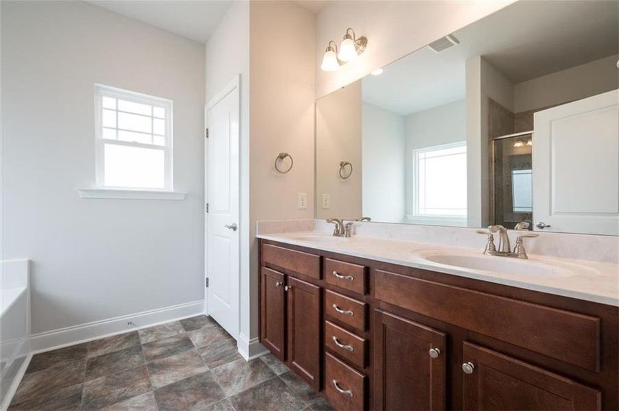 Furnished interior view inside a new home in Park Place, Bowdon (Image 4).