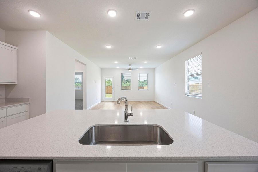 Close-up of interior finishes inside a home in Trinity Ranch, Elgin (Image 13).