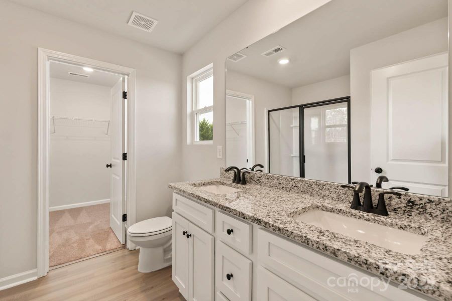 Furnished interior view inside a new home in , Winston-Salem (Image 3).