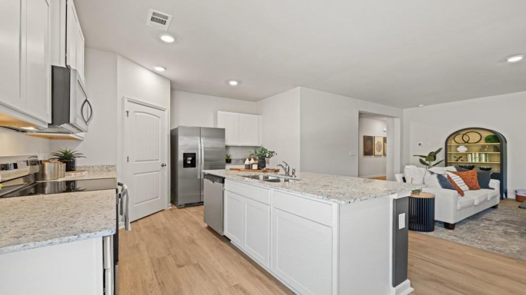 Furnished interior view inside a new home in Rolling Meadows, Jasper (Image 22).