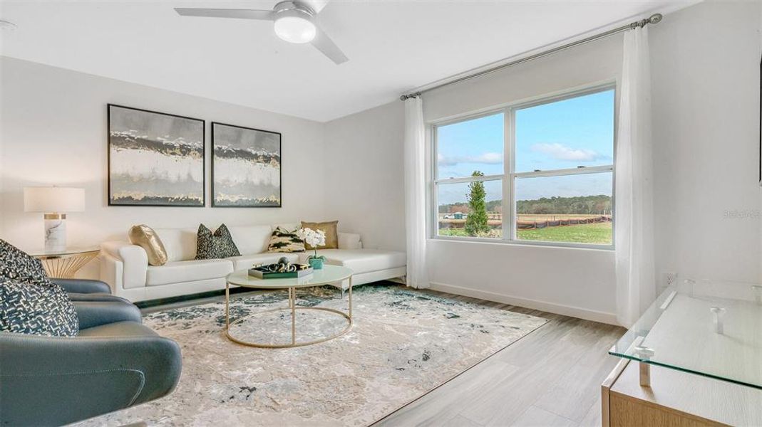 Furnished interior view inside a new home in Buena Lago, St. Cloud (Image 14).