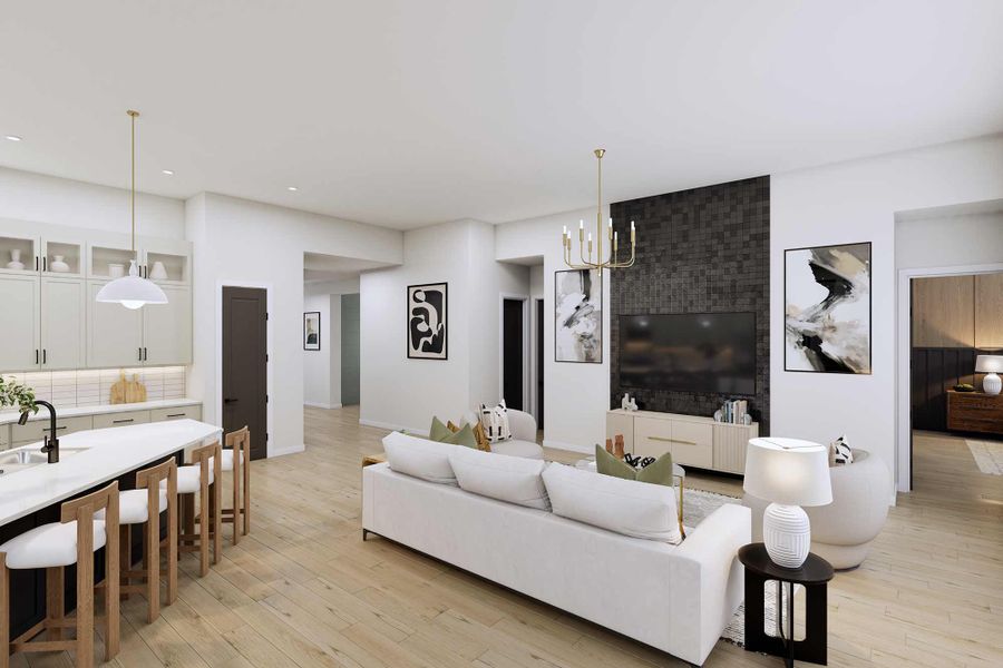 The Flower Mound - Family Room