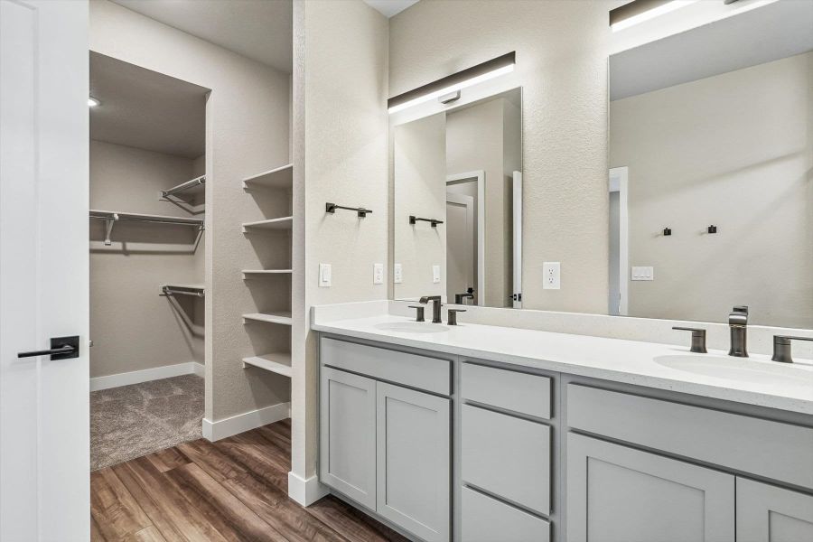 Furnished interior view inside a new home in Pony Park, Colorado Springs (Image 12).