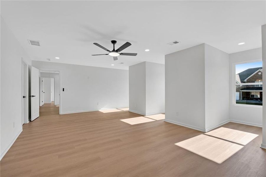 Spacious, unfurnished interior of a new home in , Ellenwood (Image 36).