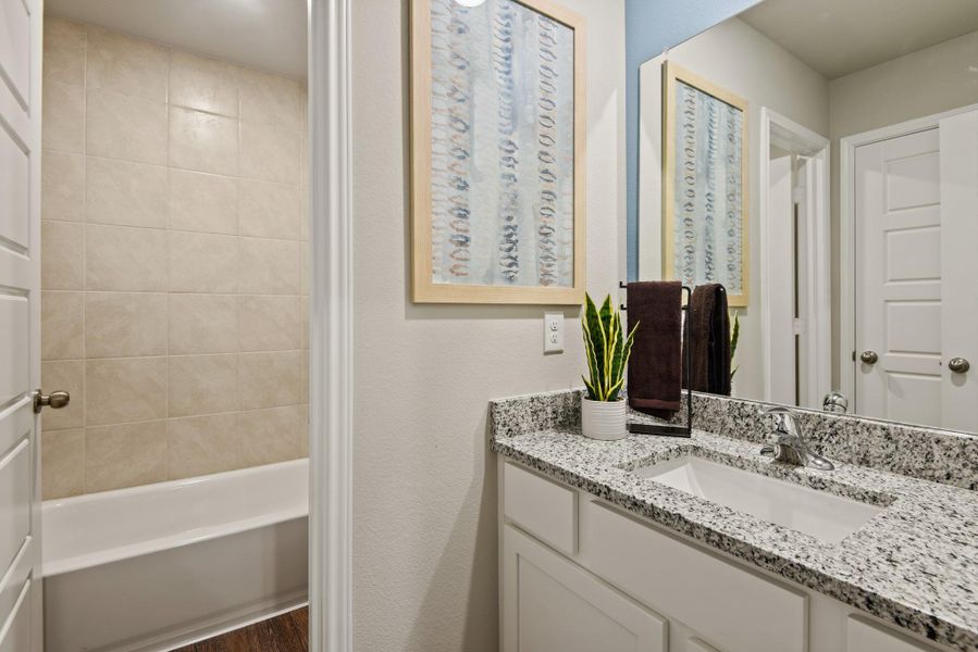 Photos are a representation of the floor plan. Options and interior selections will vary.