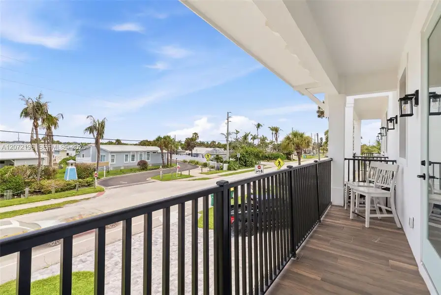 Exterior details and patio area of a home in , Melbourne Beach (Image 28).