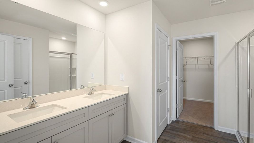 Furnished interior view inside a new home in Madeline Farm, New Bern (Image 9).