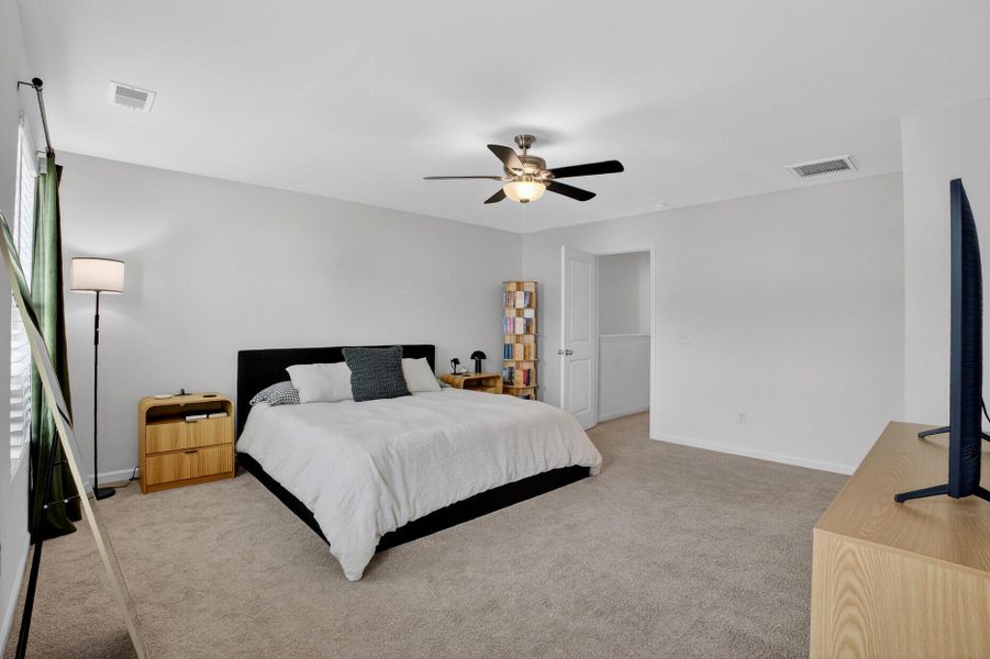 Furnished interior view inside a new home in , Summerville (Image 28). Furnished interior view inside a new home in , Summerville (Image 28).