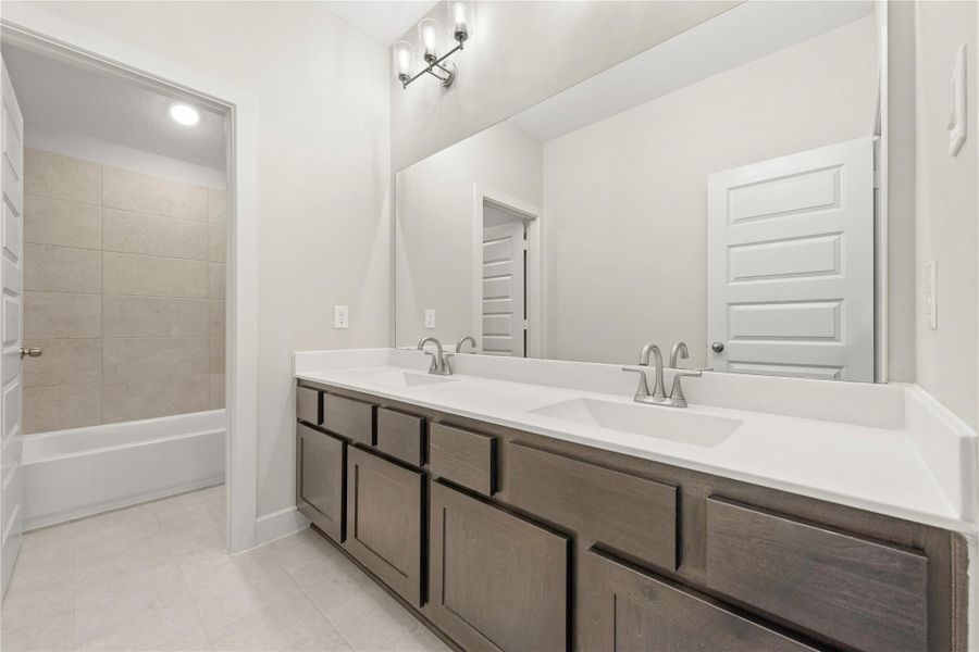 Furnished interior view inside a new home in COLTON®, Montgomery (Image 5). Furnished interior view inside a new home in COLTON®, Montgomery (Image 5).