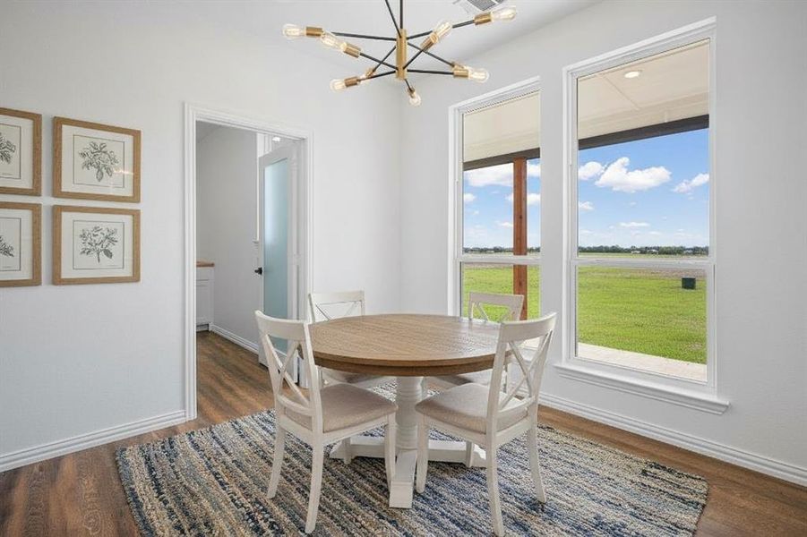 Furnished interior view inside a new home in , Celeste (Image 16). Furnished interior view inside a new home in , Celeste (Image 16).