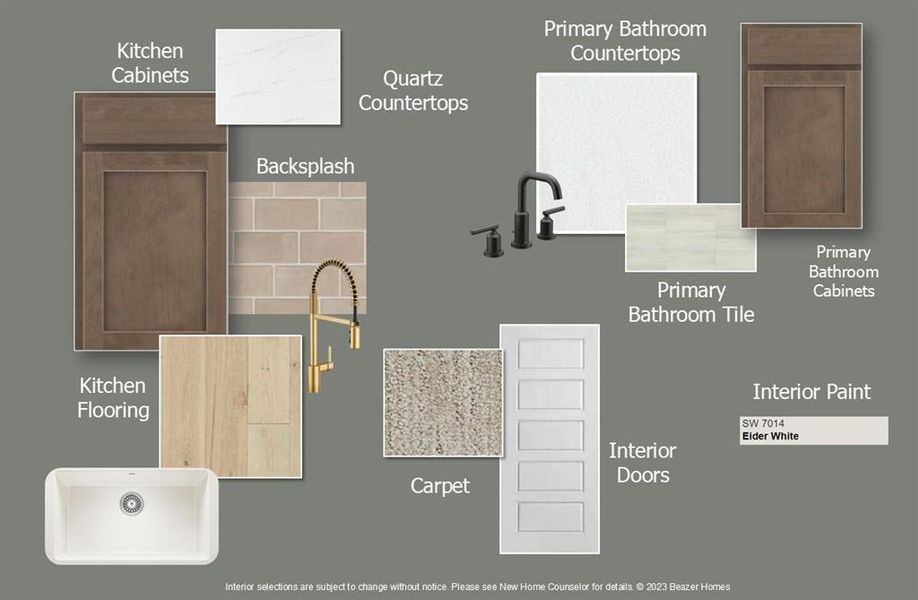 Beazer Homes Heath Golf and Yacht Club Kerrville Design Image.