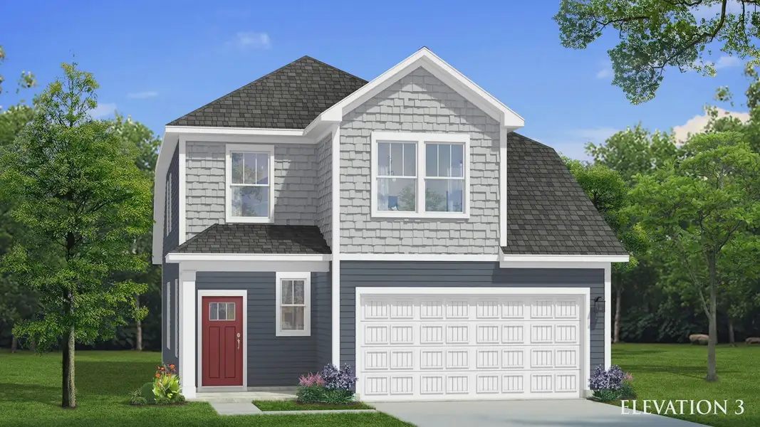 DRB Homes Freesia Home Plan Elevation 3