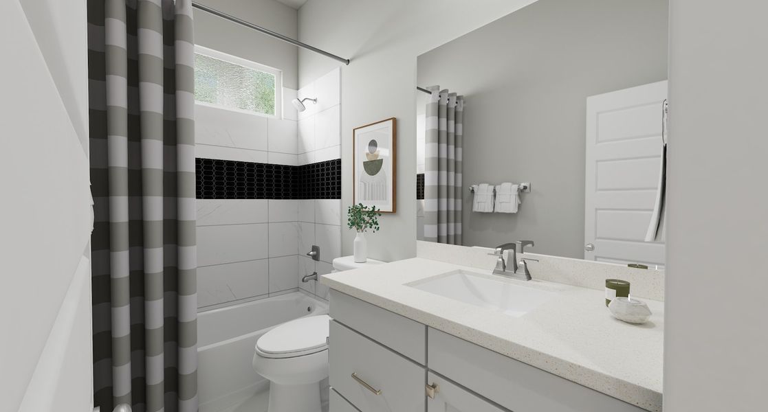 Representative furnished interior of a home built from the Falcon by Tri Pointe Homes in Oakhill Reserve, Tomball (Image 17). Representative furnished interior of a home built from the Falcon by Tri Pointe Homes in Oakhill Reserve, Tomball (Image 17).