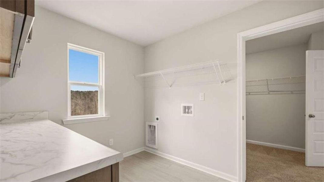 Spacious, unfurnished interior of a new home in The Gates at Pates Creek, Hampton (Image 28).