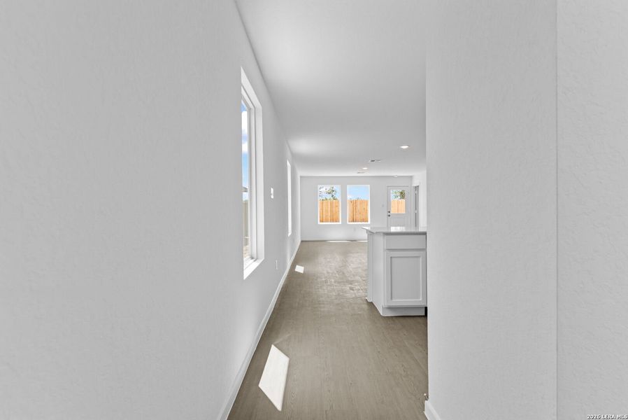 Spacious, unfurnished interior of a new home in Guadalupe Ridge, New Braunfels (Image 18). Spacious, unfurnished interior of a new home in Guadalupe Ridge, New Braunfels (Image 18).