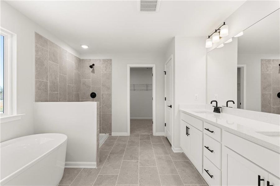 Furnished interior view inside a new home in Cedar Farms, Winder (Image 10).