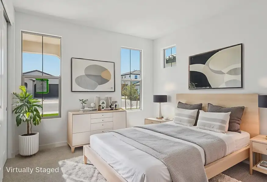 Virtually Staged Bedroom - 6 of 13