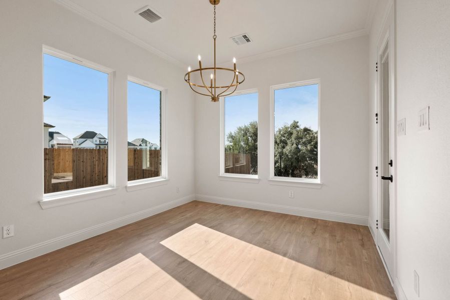 Representative unfurnished interior of a home built from the Ashley by Our Country Homes in Parks of Aledo, Aledo (Image 46).