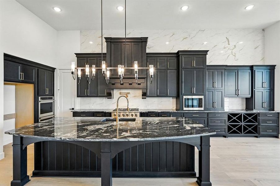 Furnished interior view inside a new home in Saddle Star Estates, Rockwall (Image 4).