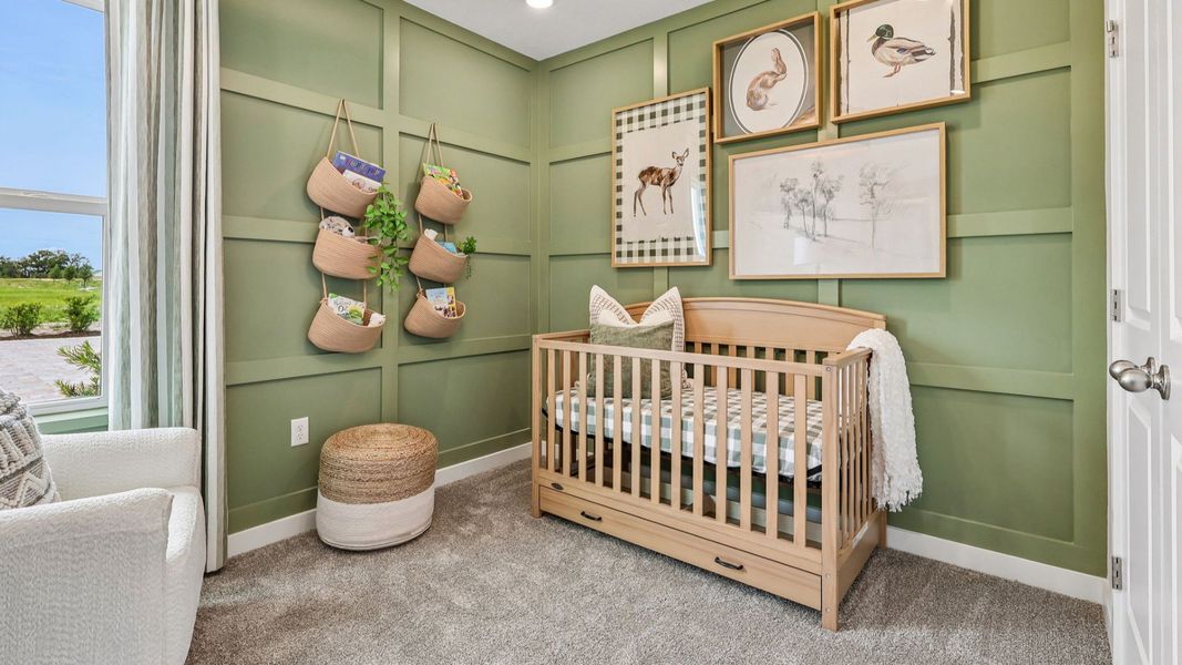 Third Bedroom in the Flagler Floorplan by DRB Homes