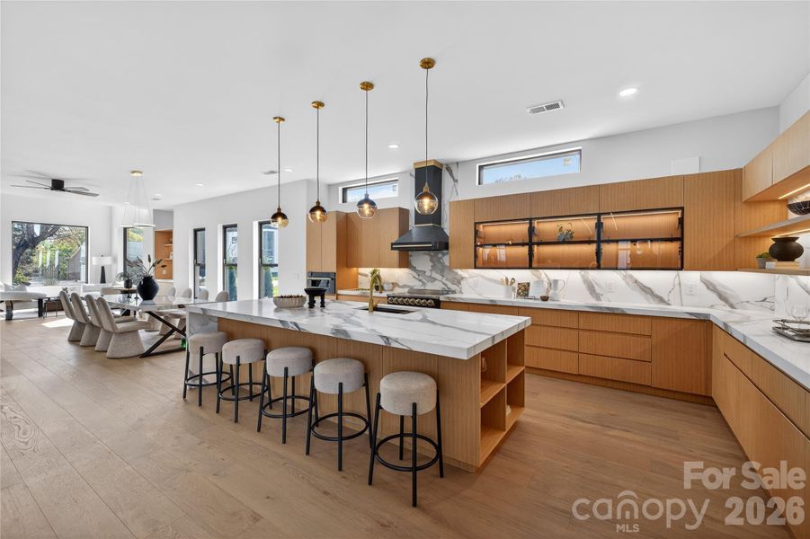 Furnished interior view inside a new home in , Charlotte (Image 10).