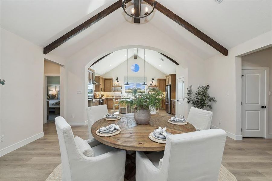 Furnished interior view inside a new home in Elevon, Lavon (Image 5).