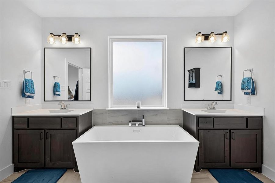 Furnished interior view inside a new home in Talon Hills, Fort Worth (Image 30).