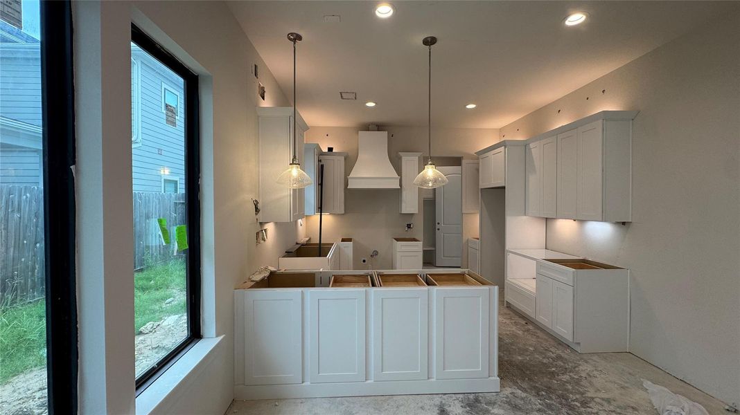 Furnished interior view inside a new home in Timbergrove Trails, Houston (Image 3).