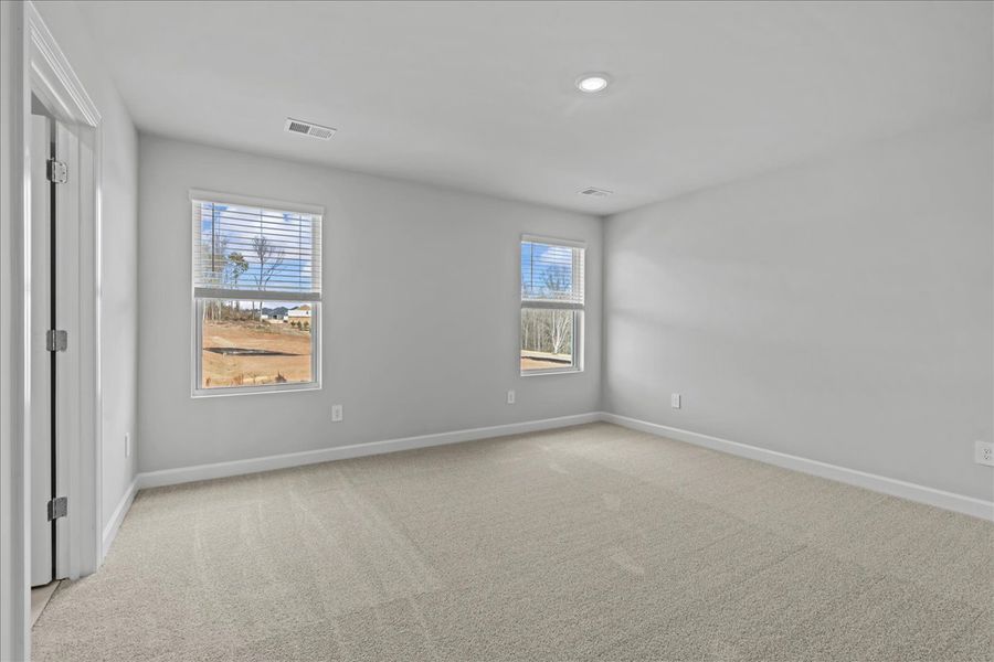 Spacious, unfurnished interior of a new home in Cedar Shoals – Heritage Collection, Piedmont (Image 21). Spacious, unfurnished interior of a new home in Cedar Shoals – Heritage Collection, Piedmont (Image 21).