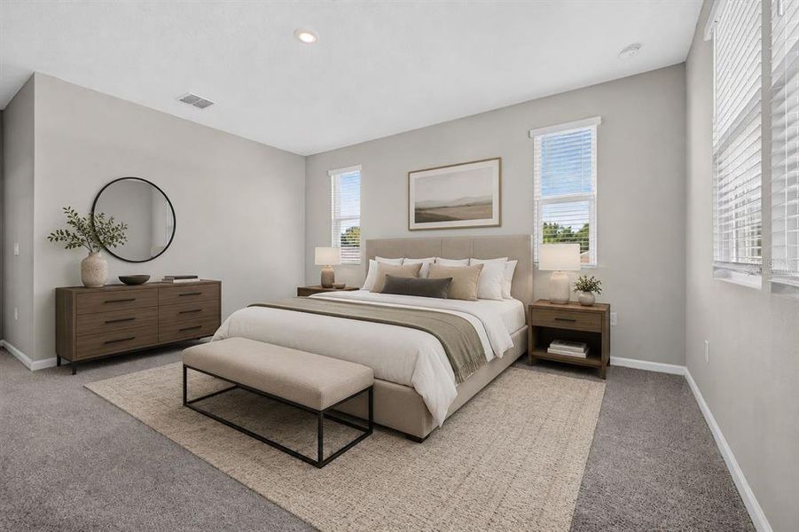 Furnished interior view inside a new home in , Kissimmee (Image 9).