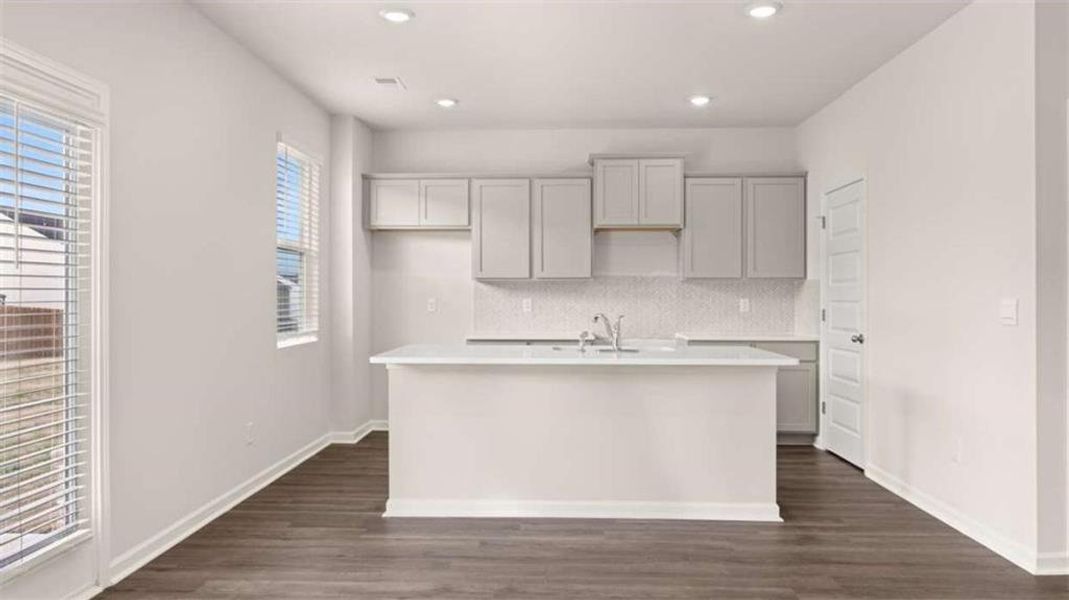 Furnished interior view inside a new home in , Locust Grove (Image 3).