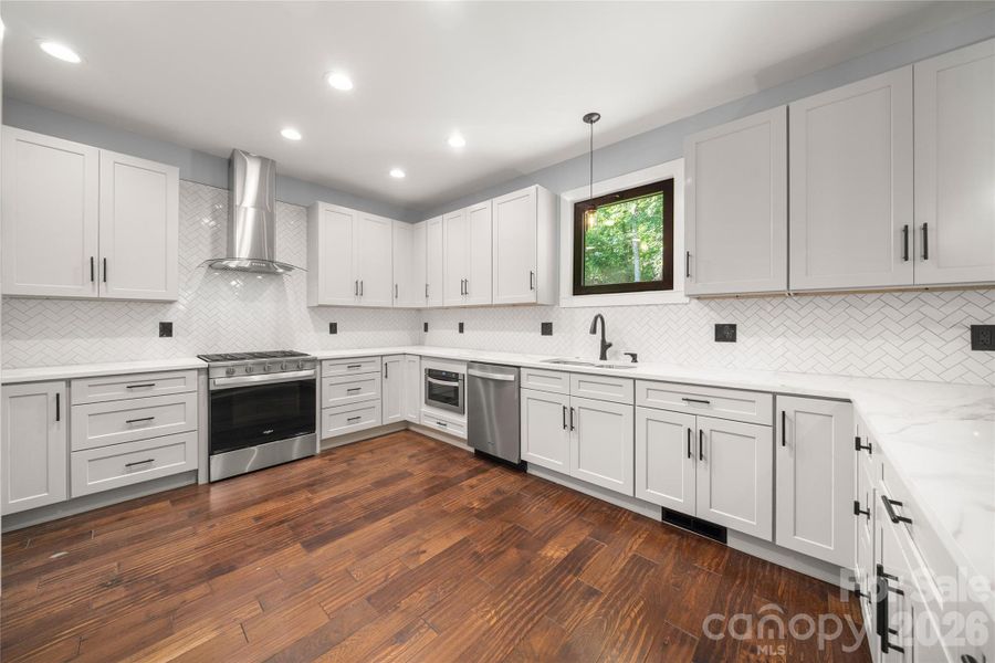 Furnished interior view inside a new home in , Candler (Image 5).