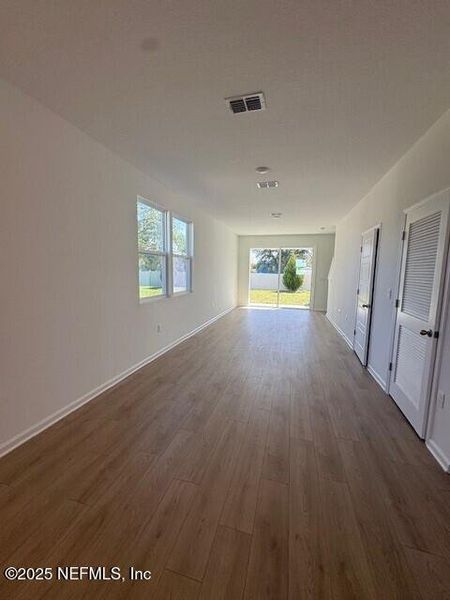 Spacious, unfurnished interior of a new home in Cordera Townhomes, St. Augustine (Image 18). Spacious, unfurnished interior of a new home in Cordera Townhomes, St. Augustine (Image 18).