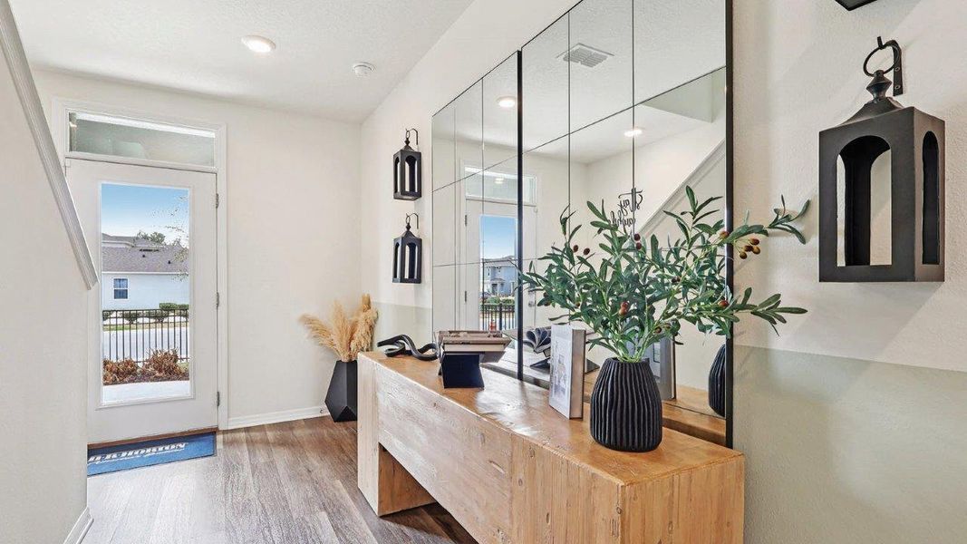 Furnished interior view inside a new home in Crosswinds, Haines City (Image 4).