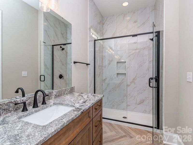 Furnished interior view inside a new home in , York (Image 5).