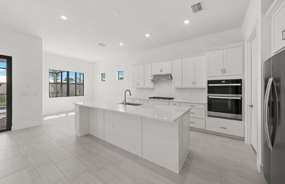 Furnished interior view inside a new home in Terreno, Naples (Image 5).