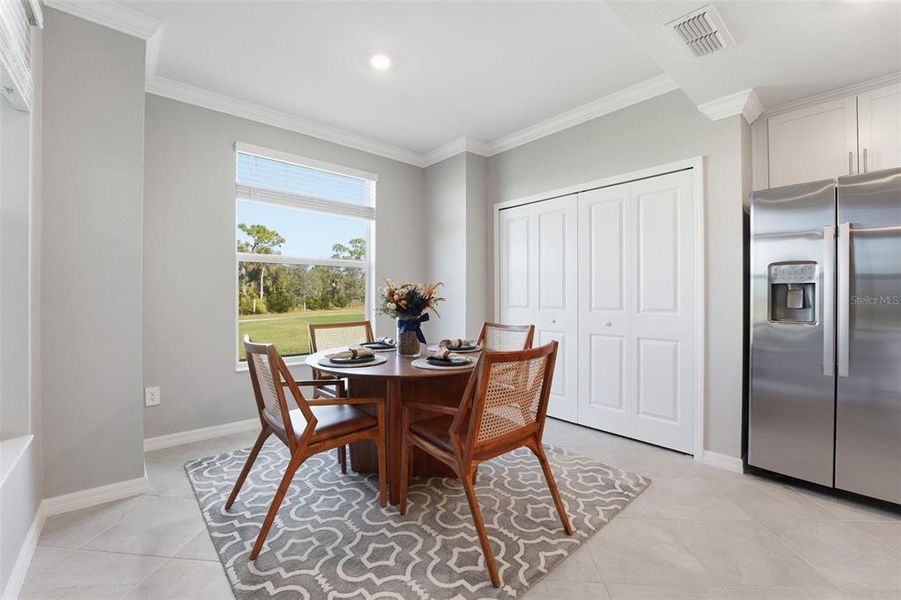 Furnished interior view inside a new home in , Venice (Image 25). Furnished interior view inside a new home in , Venice (Image 25).