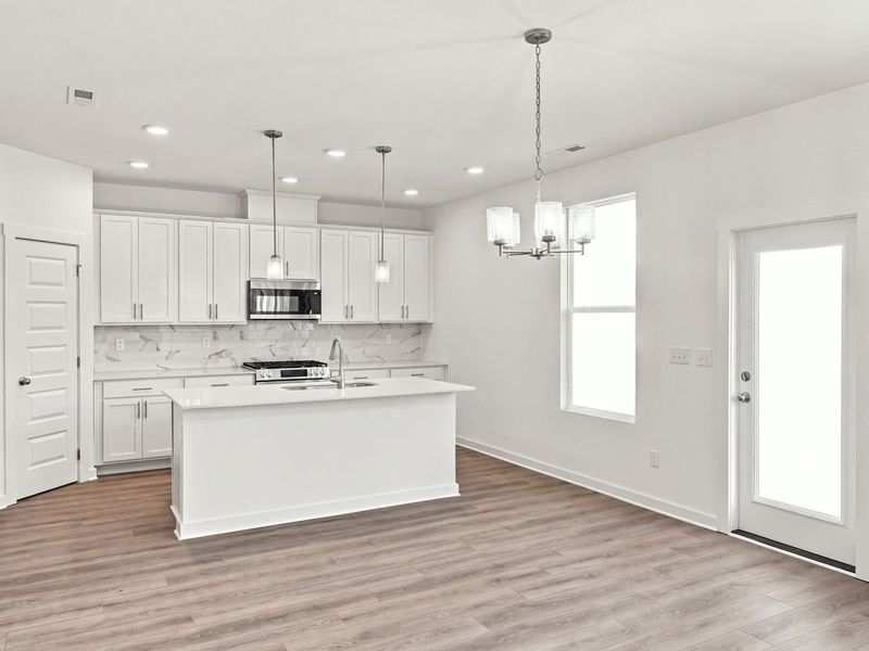Furnished interior view inside a new home in Calista Farms, White House (Image 17).