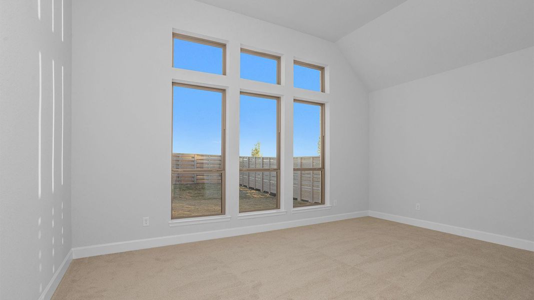 Spacious, unfurnished interior of a new home in Austin Point 60', Richmond (Image 11).