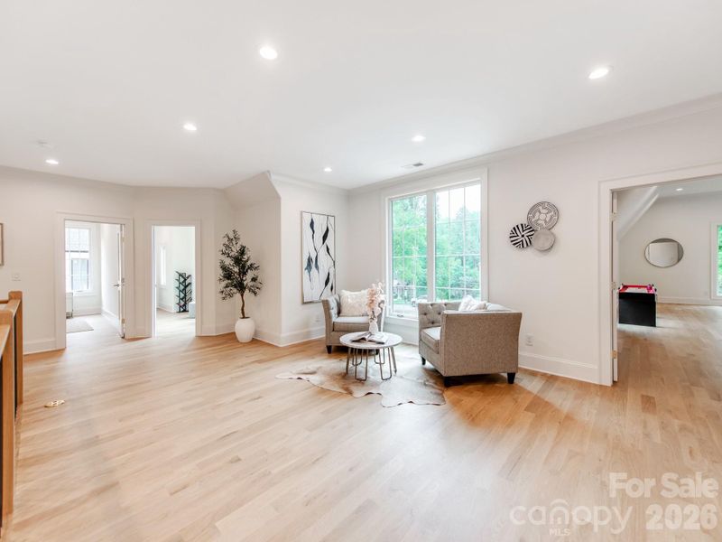 Furnished interior view inside a new home in , Charlotte (Image 28).