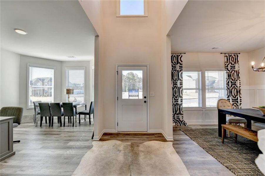 Furnished interior view inside a new home in , Auburn (Image 6).